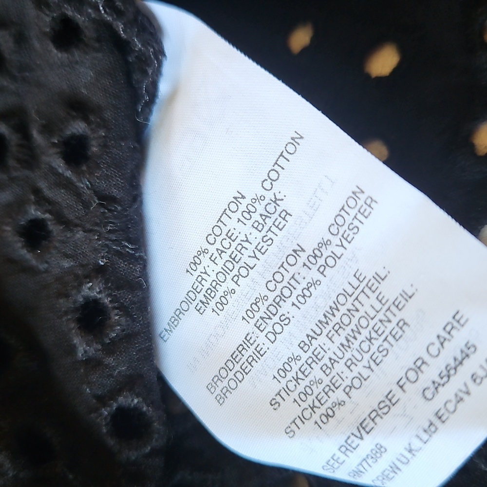 Madewell Black and White Boxy Button Down Shirt - Picture 6 of 6